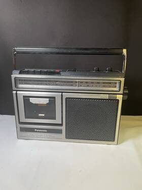 Rx-1450le Panasonic Radio Fm/lw/mw Cassette Player - Working Vintage