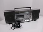 Pb3-5265a General Electric Vintage Am Fm Stereo Cassette Boom Box Power