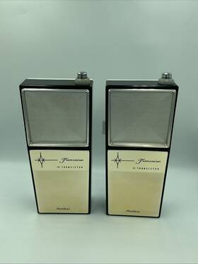 Tbr-4 Peerless Vintage Transceiver Radios Made In Japan July 1965