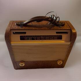 Philco 49-501 Vtg Model Tube Radio Untested Bozo Clown