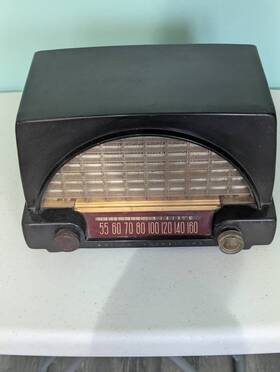 51-532 Philco Vintage Transitions Radio Model # Untested