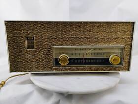 942-124 Philco Vintage Mid Century Am Fm Speaker Radio Read