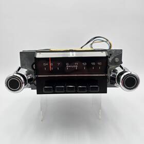 Ae260-051 Philco Vintage Ford Am Car Radio 12v Classic Dash 1960s 1970s Oem Usa Untested
