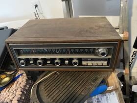 B944-t Philco Vintage Stereo Receiver Model Am/fm High Fidelity Retro Audio