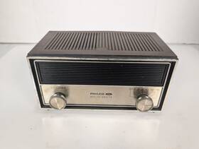 R315wa Philco Ford Corporation Solid State Radio Vintage Tabletop Am Model Brown
