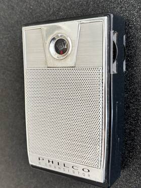 Nt-602bk Philco Vintage Transistor Radio Model Made In Japan Works