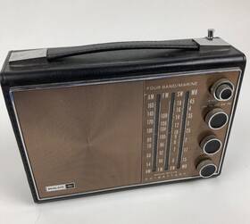 R230bk Philco Vintage Ford Solid State Multi-band Radio Model