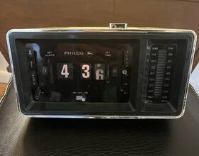 R777 Philco Vintage 1960s Rare Ford Alarm Clock Radio Needs Repair - See Video