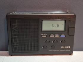 3805 Philips Phillips Ae Digital World Short Wave Synthesized Receiver Working Read