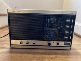 50ic361 Philips Hurricane De Luxe Radio Fm/sw/mw/lw World Receiver