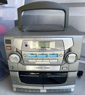 Az-2765 Philips Az2765 Cd Radio Am-fm Cassette Recorder - No Speakers Az-2765 Philips Az2765 Cd Radio Am-fm Cassette Recorder - No Speakers