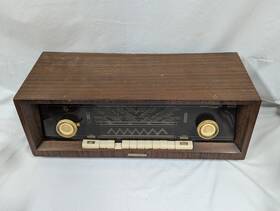 Philips B5d41a Vtg Jupiter 541 Radio - West Germany German Language Faceplate