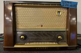 Ba653a Philips Ba653 Vintage Working Table Top Stereo Ukw 220v