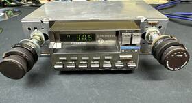 Ke-7200 Pioneer Ultra Rare 2-knob Cassette Car Stereo Am/fm Radio Dolby Japan