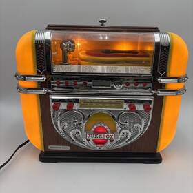 541.430 Polyconcept Vintage Usa 90s Jukebox Stereo Cd Player Amfm Radio Tested See Video