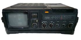 Rt-13 Portland Vhf/uhf/fm/am/t.v.-radio Cassette Recorder-tested-works- Read