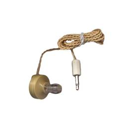 834304 Protechtrader Piezoelectric Ear Piece Crystal Radio High Impedance 3.5mm 1/8in Mini Headphone