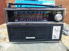 R-1224 Emerson Vintage Mason Wb Portable Radio In Box Leather Case R-1224 Emerson Vintage Mason Wb Portable Radio In Box Leather Case
