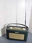 R250 Roberts Revival Model Analog Radio Green With Power Supply