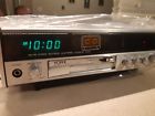 R5280 Yorx Vintage Alarm Clock Cassette Stereo In Box Great Condition