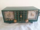 R623f Zenith Vintage Tube Am Clock Table Radio Model Parts Or