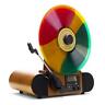 Rad-vert-3 Vert Vertical Vinyl Record Player With Bluetooth Fm Radio Alarm