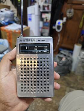 12-608a Radio Shack Realistic Jetstream Mini Vhf Am Aircraft Transistor - Tested Working