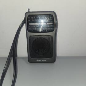 12-727 Radio Shack Vintage Am/fm/tv Band Handheld Pocket Transistor Works