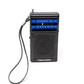 12-724 Radioshack Realistic Am/fm Portable Pocket Radio Shack Works Great -fast Shipping