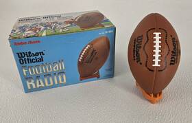 12-953 Radioshack Vintage Radio Shack Wilson Official Football Novelty Am New In Box 12-953 Radioshack Vintage Radio Shack Wilson Official Football Novelty Am New In Box