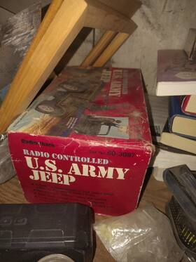60-3087 Radioshack Radio Control Us Army Jeep Cat Number