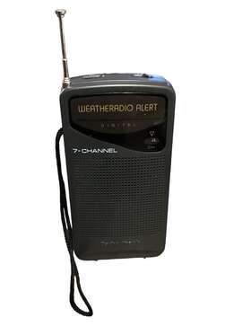 Aao12-246 Radioshack Radio Shack Digital Pocket Weatheradio Alert 7 Channel Works Great See Video