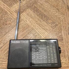 Dx-351 Radioshack Vintage Radio Shack Fm/am/lw/sw1-9 12 Band Rec. Works 2 Aa Batt. Black