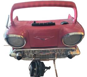57cr-1957 Randix Chevy Ft57 Cr-1957 Radio Am/fm Stereo Cassette Player By Works