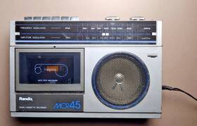 Mcr45 Randix Am/fm Radio Cassette Recorder