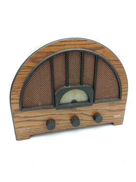 Otr-98 Randix Am/fm Radio Turn Dial Receiver Vintage Reproduction -fully Funct