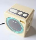 Rc-57 Panasonic Vintage Modern Alarm Clock Fluorescent Green Rc-57 Panasonic Vintage Modern Alarm Clock Fluorescent Green