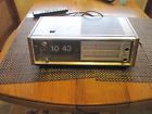 Rc-6530 Panasonic Vtg Flip Radio Works Fine Fm Am Clock Alarm