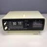 Rc-681f Toshiba Vintage Flip Clock Radio Alarm For Parts Works Knobs