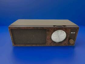 203t Rca Vintage Am Band Tuning Portable Radio Built-in Speaker Electronic Rza