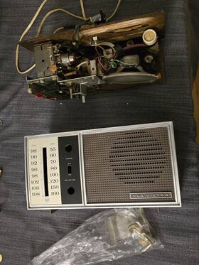 Rca 3rc14 1960s Victor Radio Vintage Parts / Repair 60s 1963