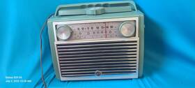 7-bx-9h Rca Vintage Yachtsman/ Globetrotter Radio-very Good Condition