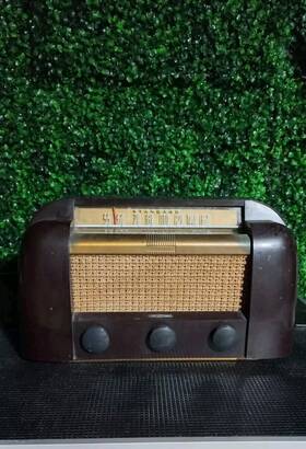 B080090 Rca Old Vintage Victor Table Radio Serial Number 080090 Original Powers On