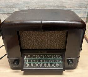 Rc-477d Rca Victor 5q55 Am Superheterodyne Tube Radio For Parts Ore Repair