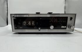 Rc-7240 Rca Vintage Fm/am Weather Forecaster Model Clock Radio Rare Works Rc-7240 Rca Vintage Fm/am Weather Forecaster Model Clock Radio Rare Works