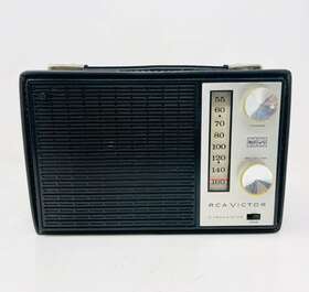 Rfg35e Rca See Notes Vintage Victor 8 Transistor Radio Model Tested