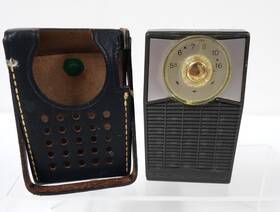 Rh21g Rca Vintage Victor Impac Model 3 Transistor Radio Handheld Superheterodyne
