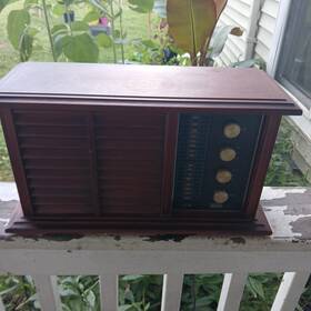 Rhc91l-k Rca Rhc91l I Vintage Antique Victor Maple Am/fm Solid State Radio Works