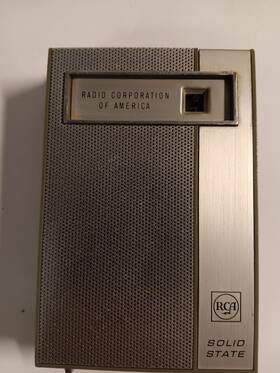 Rjg156 Rca Pocket Radio #rjg156 1960s