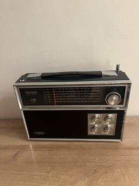 Rlm-77a Rca Vintage Am Fm Portable Radio Strato-world Model